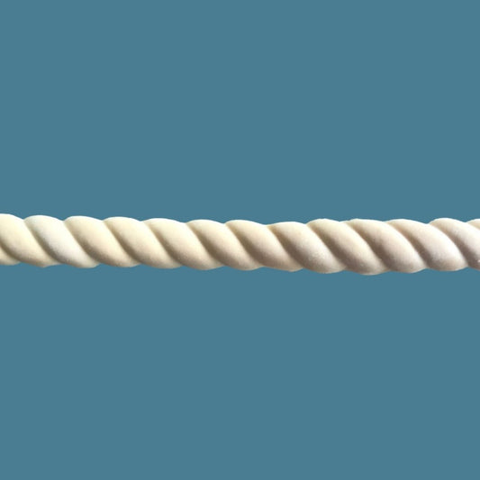 T52 Rope Trim, Efex flexible moulding in a twisted rope design for edging furniture, mirrors and cabinetry